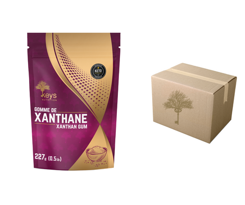 KEYS NUTRITION (Marque 100% Québécoise) Xanthane 227g - CAISSE DE 20 UNITÉS - Keys Nutrition