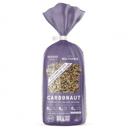 CARBONAUT - Pain Multigrain 544g 8/CAISSE - Keys Nutrition