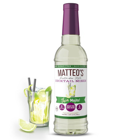 MATTEO'S BARTENDER STYLE - Mixes à Cocktail 750ml||MATTEO'S BARTENDER STYLE - Cocktail Mixes 750ml MATTEO'S SYRUPS