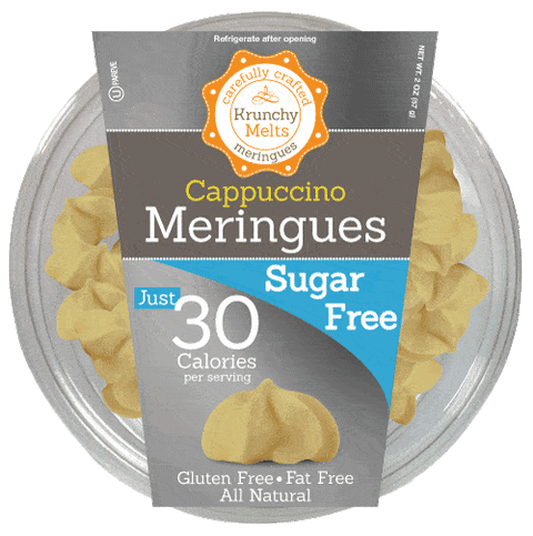 Krunchy Melts - Meringues- Cappuccino 57gr - Keys Nutrition