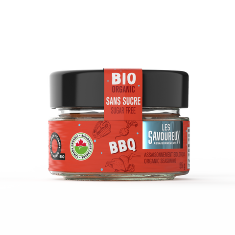 Les Savoureux Assaisonnements - Épices bio en pots (11 saveurs différentes!) - Keys Nutrition