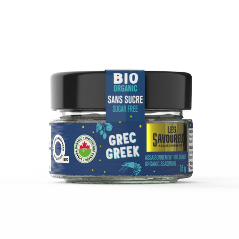 Les Savoureux Assaisonnements - Épices bio en pots (11 saveurs différentes!) - Keys Nutrition
