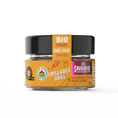 Les Savoureux Assaisonnements - Épices bio en pots (11 saveurs différentes!) - Keys Nutrition