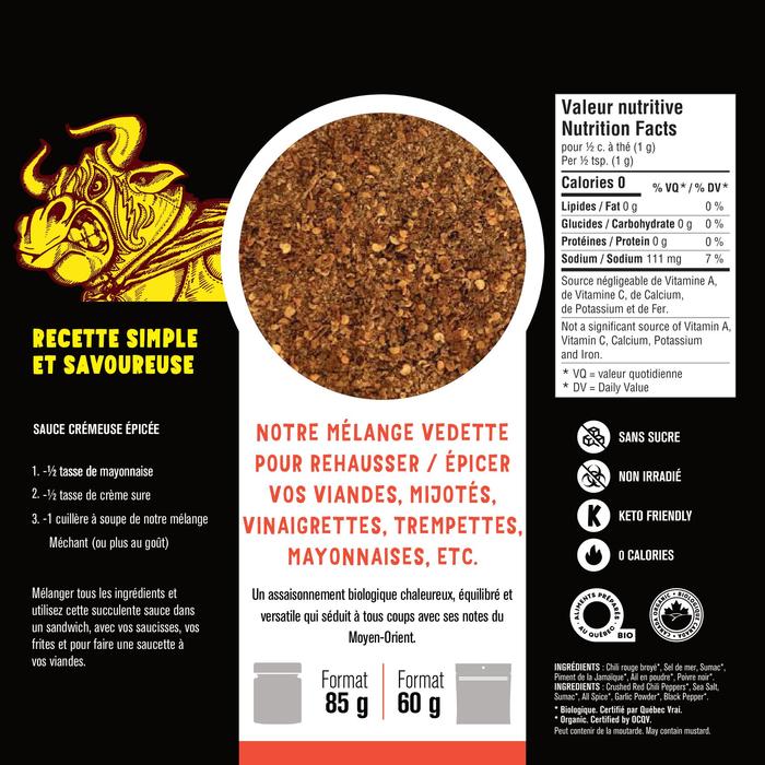 Les Savoureux Assaisonnements - Épices bio en pots (11 saveurs différentes!)||The Tasty Seasonings - Spices Organic pots (11 different flavors!) LES SAVOUREUX ASSAISONNEMENTS