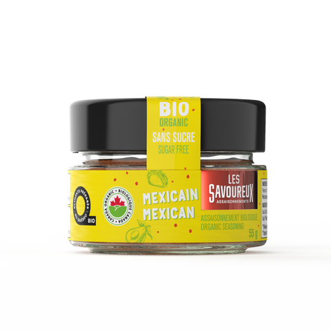 Les Savoureux Assaisonnements - Épices bio en pots (11 saveurs différentes!) - Keys Nutrition