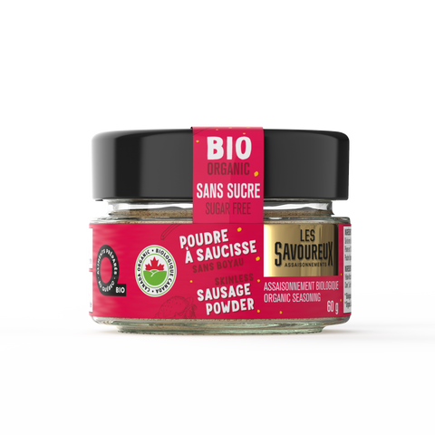 Les Savoureux Assaisonnements - Épices bio en pots (11 saveurs différentes!) - Keys Nutrition