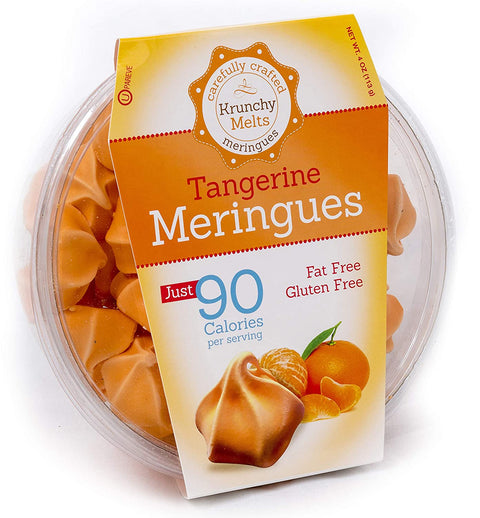 Krunchy Melts - Meringues - Tangerine 57g (CAISSE DE 12) - Keys Nutrition