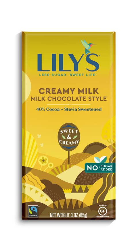 Lily's - Lait crémeux 85g||Lily's - Creamy milk 85g LILY'S CHOCOLATE