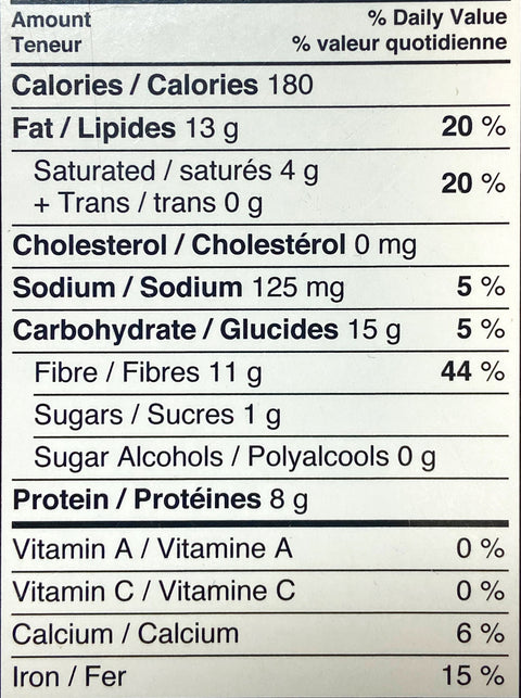 Love Good Fats - Barre aux noix saveur de Caramel salé 40g - Keys Nutrition