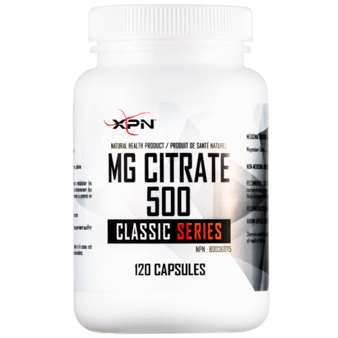 XPN - Magnésium Citrate 500 - Keto Québec - Keys Nutrition