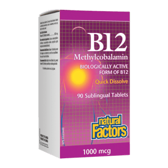 NATURAL FACTORS - Methylcobalamin B12||Supplement Methylcobalamin B12 NATURAL FACTORS