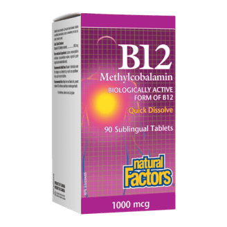NATURAL FACTORS - Methylcobalamin B12 - Keys Nutrition