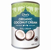 Cha's - Lait ou Crème de coco biologique 400ml - Keys Nutrition