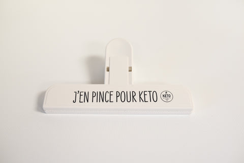 Keto Québec - Grande pince blanche||Keto Quebec - Large white clip KEYS NUTRITION