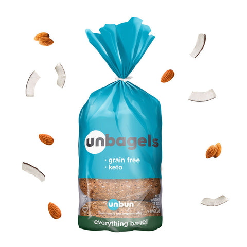 UNBUN - BAGEL CAISSE DE 6 - Keys Nutrition