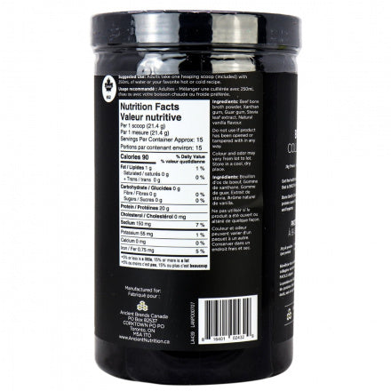 Suppléments - Ancient Nutrition - Protéine de collagène à base de bouillons d'os (2 saveurs disponibles) - Keys Nutrition