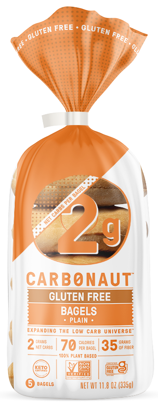 CARBONAUT - Bagel 335g UNITÉ - Keys Nutrition
