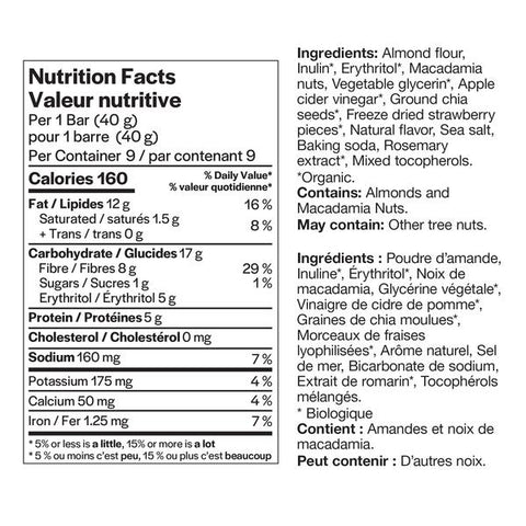 Good to go - Fraise et Noix de macadams - Keys Nutrition