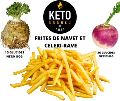 KEYS NUTRITION - La Boîte à Frites de Céleri-Rave et Navet - Keto Québec - Keys Nutrition