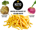 La Boîte à Frites de Céleri-Rave et Navet - Keto Québec||The box of fries and Rave Celery Turnip - Keto Quebec KEYS NUTRITION