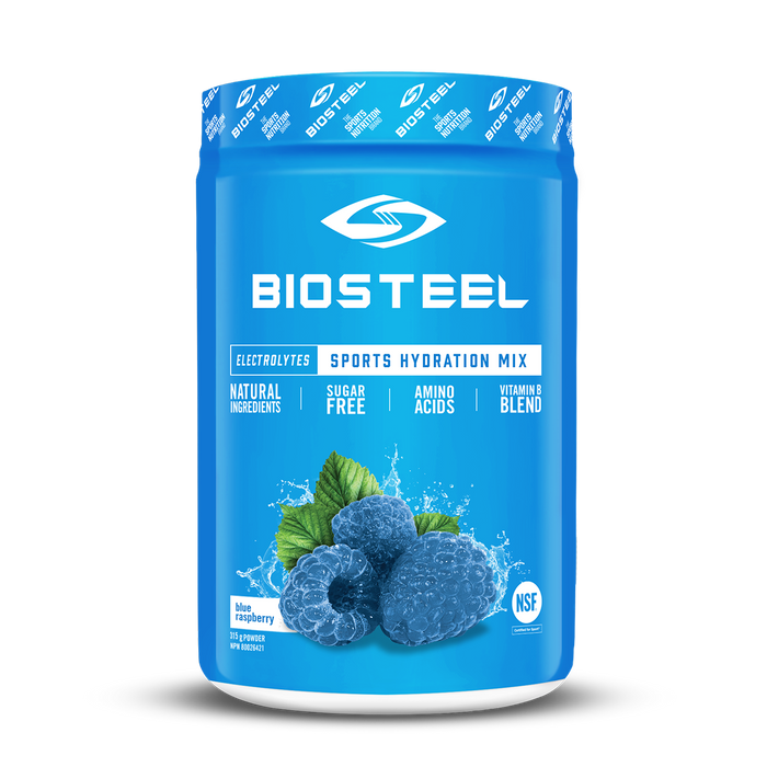 Supplément Biosteel CAISSE DE 6- Suppléments d'électrolytes en poudre 315g||Supplement biosteel BODY 6- Electrolyte Supplements in powder 315g BIOSTEEL
