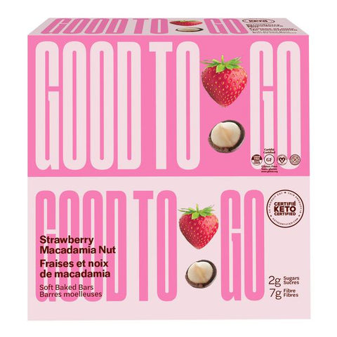 Good to go - Fraise et Noix de macadams - Keys Nutrition