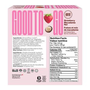 Good to go - Fraise et Noix de macadams - Keys Nutrition