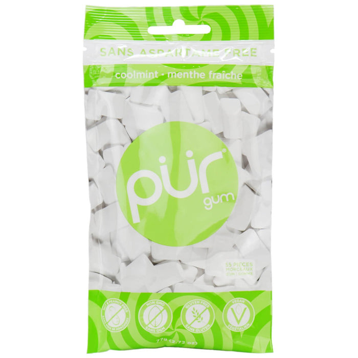 PÜR Gum - Gomme à mâcher 55 morceaux||Pure Gum - Chewing gum 55 pieces PÜR GUM
