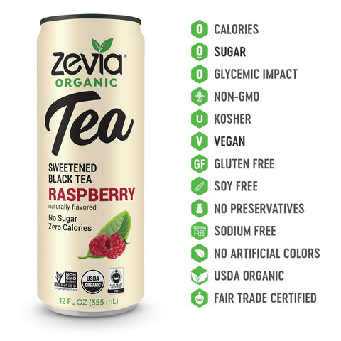 ZÉVIA - Thé Biologique 355ml - Keys Nutrition