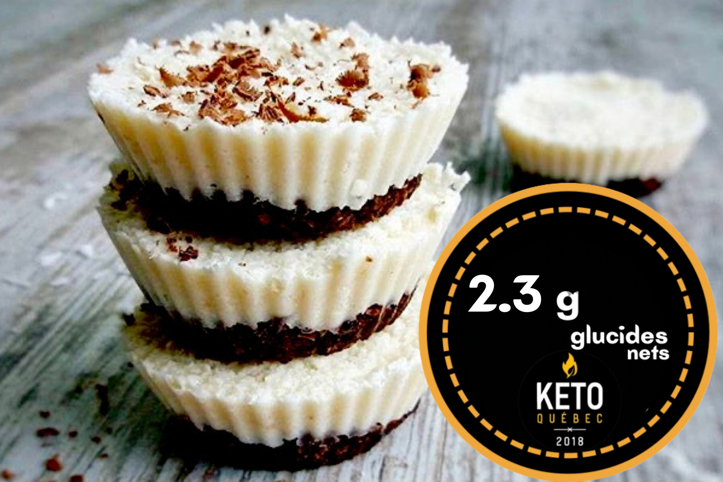 Petits Gâteaux au Fromage Keto - Keys Nutrition