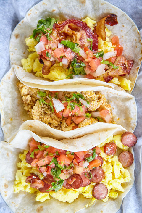 Burritos Déjeuner Keto - Keys Nutrition