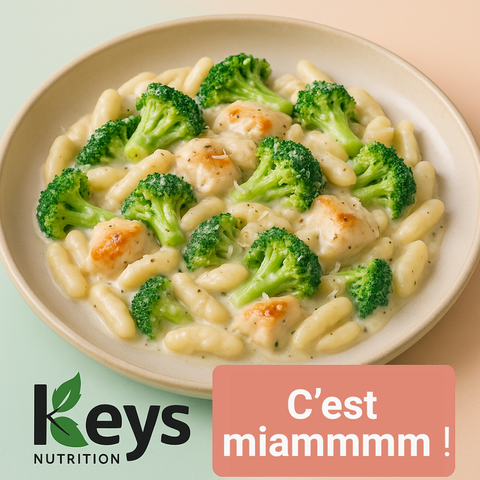 Cavatelli-crémeux-au-poulet-brocoli Keys Nutrition
