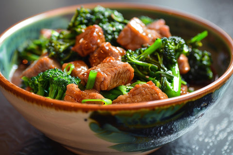 Sauté de Poulet Facile avec Brocoli et Poivrons - Keys Nutrition