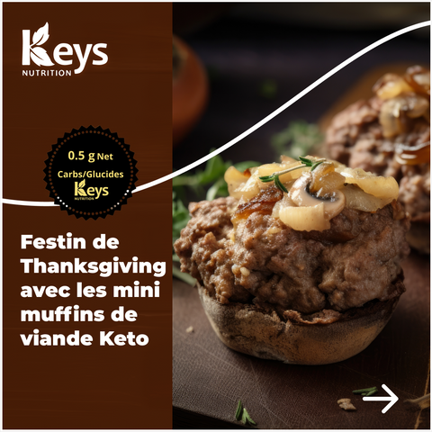 Mini muffins Keto au pain de viande||Keto Mini Meatloaf Muffins Keys Nutrition