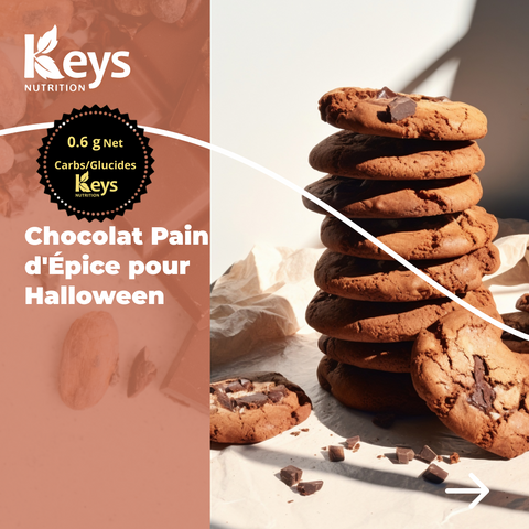 Biscuits aux morceaux de chocolat au beurre noisette épicé et salé || Spiced + Salted Browned Butter Chocolate Chunk Cookies Keys Nutrition