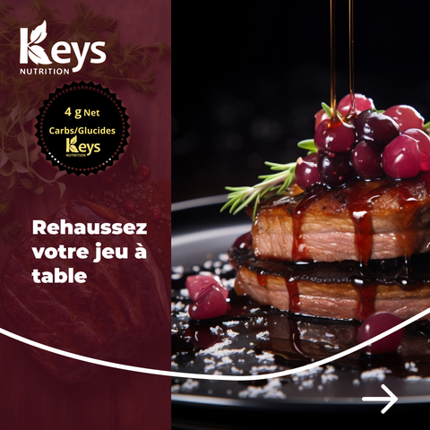 Filet de porc avec glaçage aux framboises