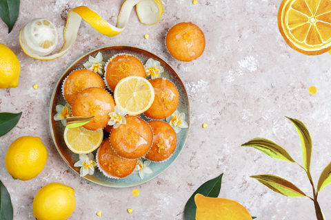 Muffins à la crème de citron