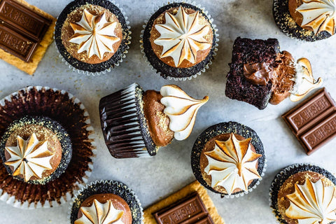 Cupcakes-S-mores-sans-sucre Keys Nutrition