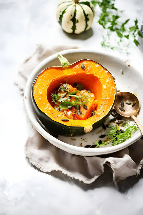 Recette de Gratin de Citrouille Keto - Keys Nutrition