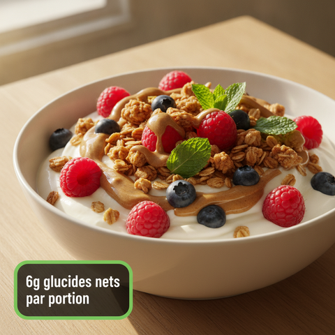 Recette sans sucre et faible en glucides Keys Nutrition