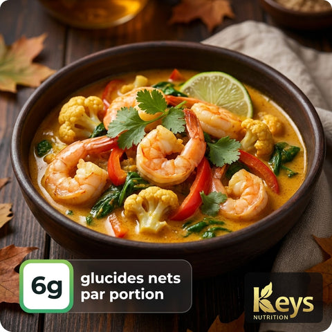 Recette sans sucre et faible en glucides Keys Nutrition