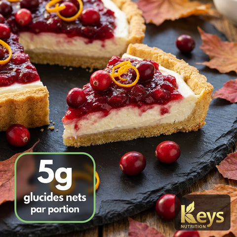 Recette sans sucre et faible en glucides Keys Nutrition