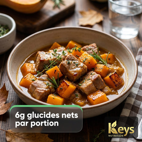 Recette sans sucre et faible en glucides Keys Nutrition