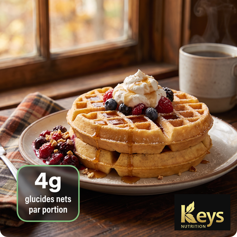 Recette sans sucre et faible en glucides Keys Nutrition