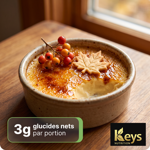 Recette sans sucre et faible en glucides Keys Nutrition