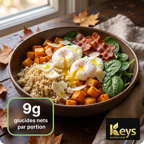 Recette sans sucre et faible en glucides Keys Nutrition