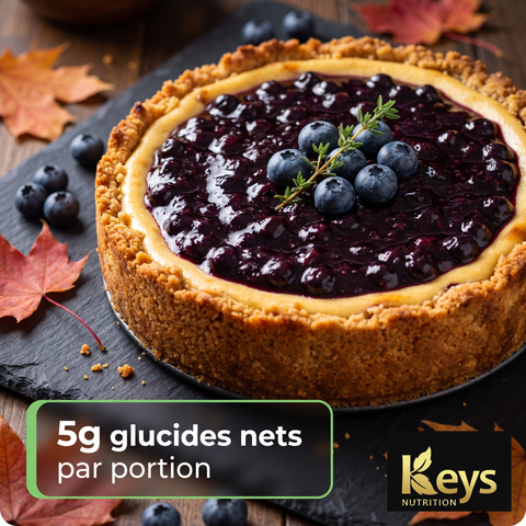 Recette sans sucre et faible en glucides Keys Nutrition