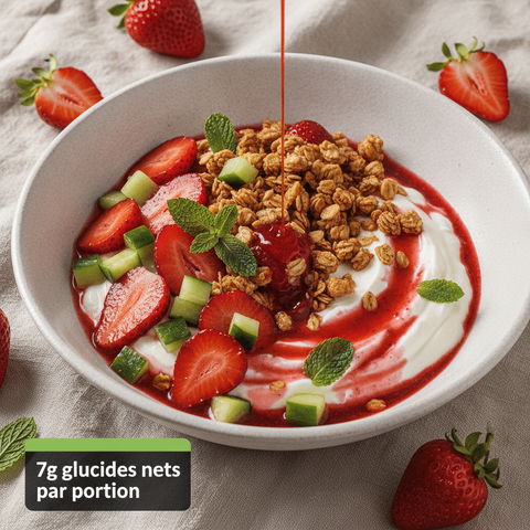Recette sans sucre et faible en glucides Keys Nutrition
