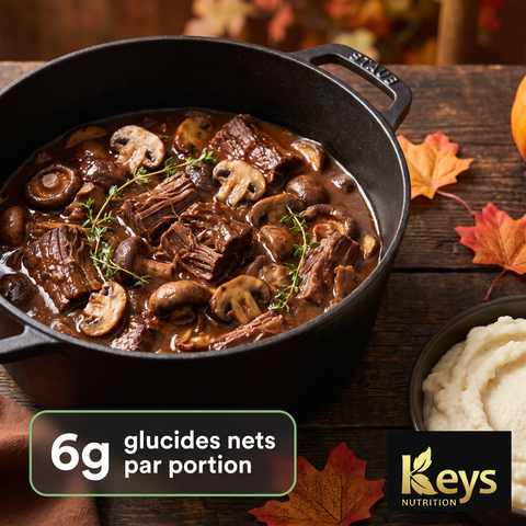 Recette sans sucre et faible en glucides Keys Nutrition