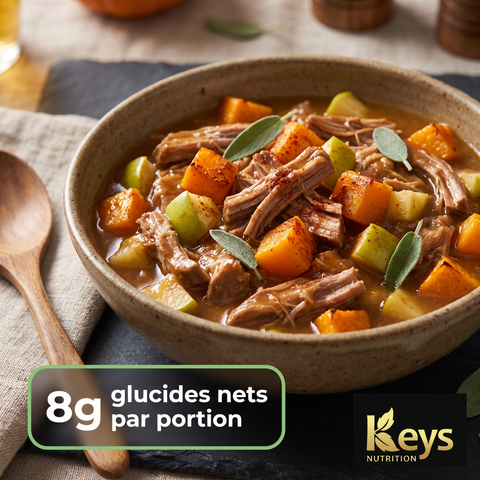 Recette sans sucre et faible en glucides Keys Nutrition
